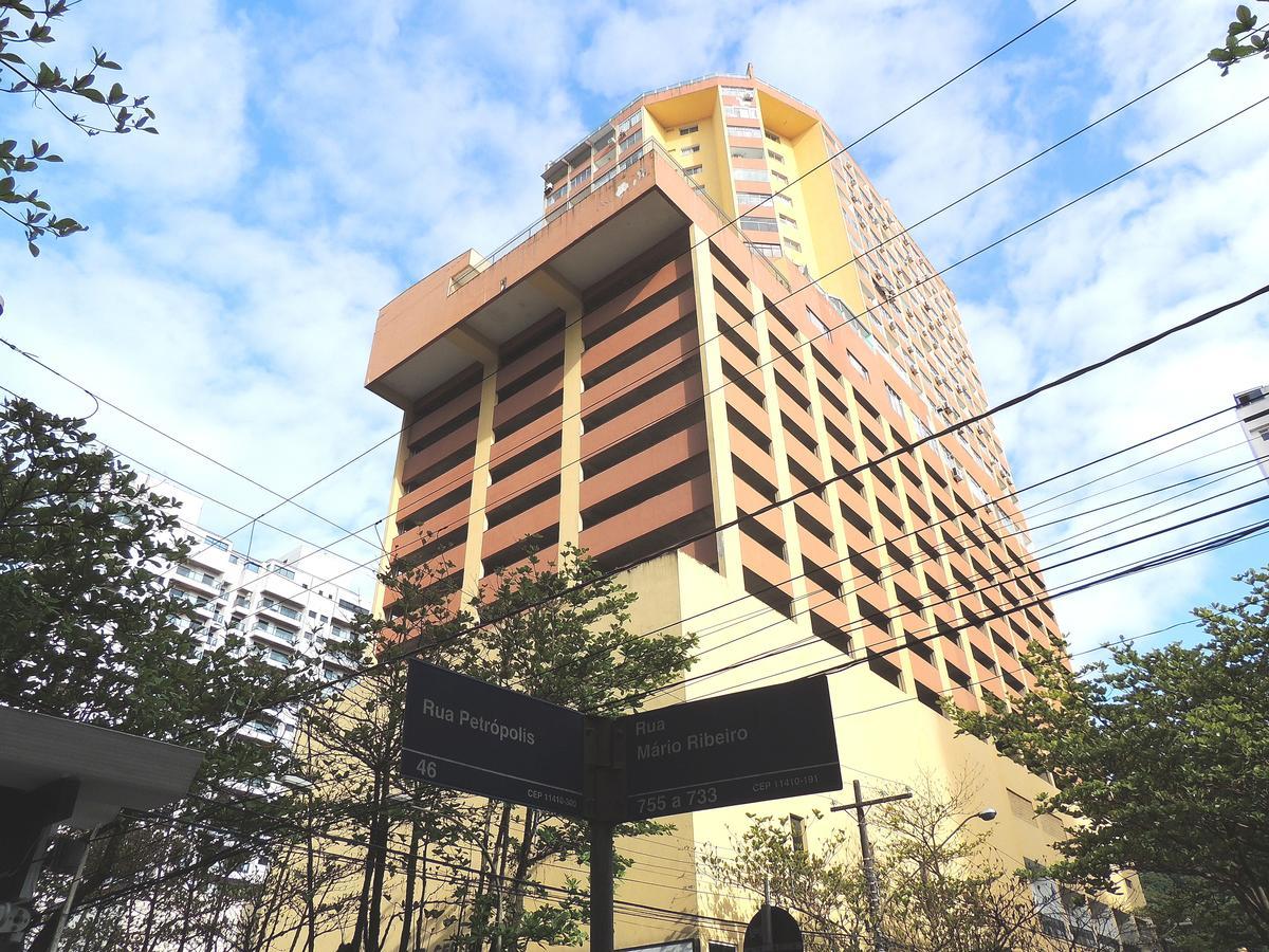 Flat Pitangueiras Boulevard Center Guarujá Esterno foto
