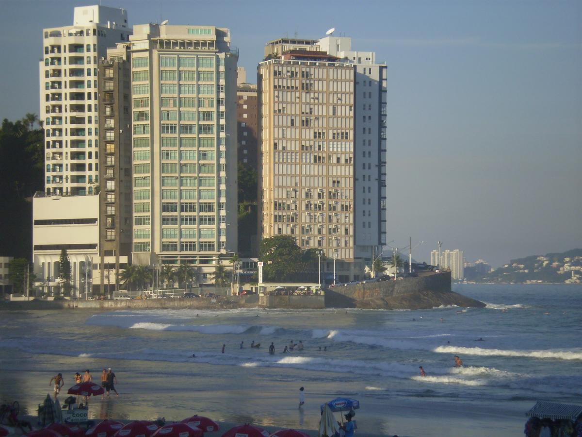 Flat Pitangueiras Boulevard Center Guarujá Esterno foto